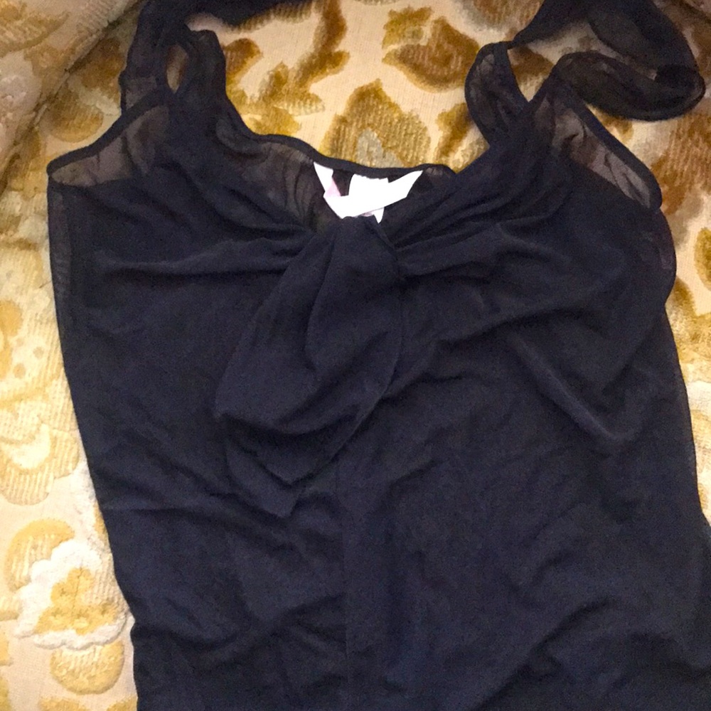Victoria’s Secret black tank and underwear set